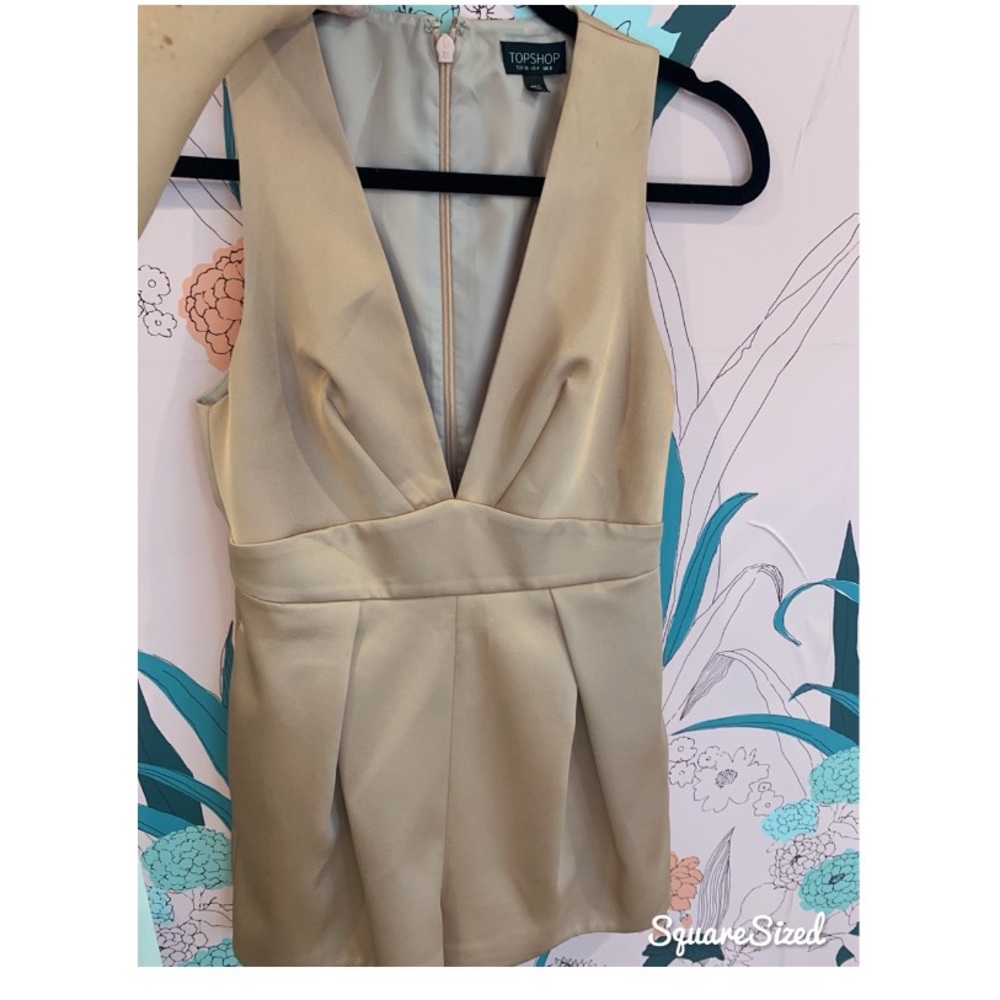 Topshop Satin Romper
